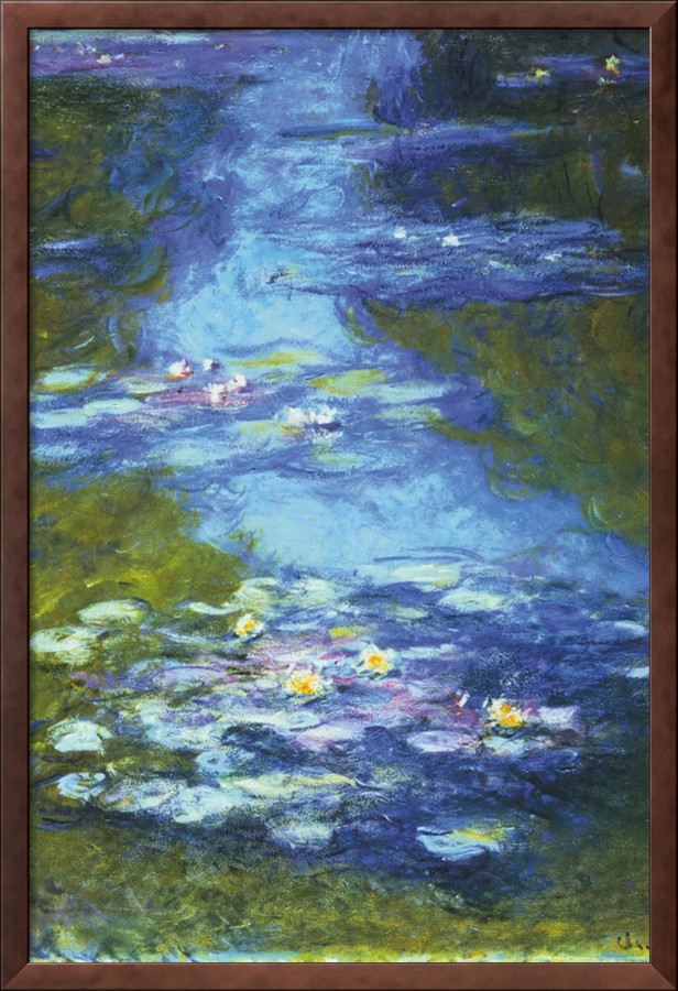 Water Lilies - Claude Monet Painting